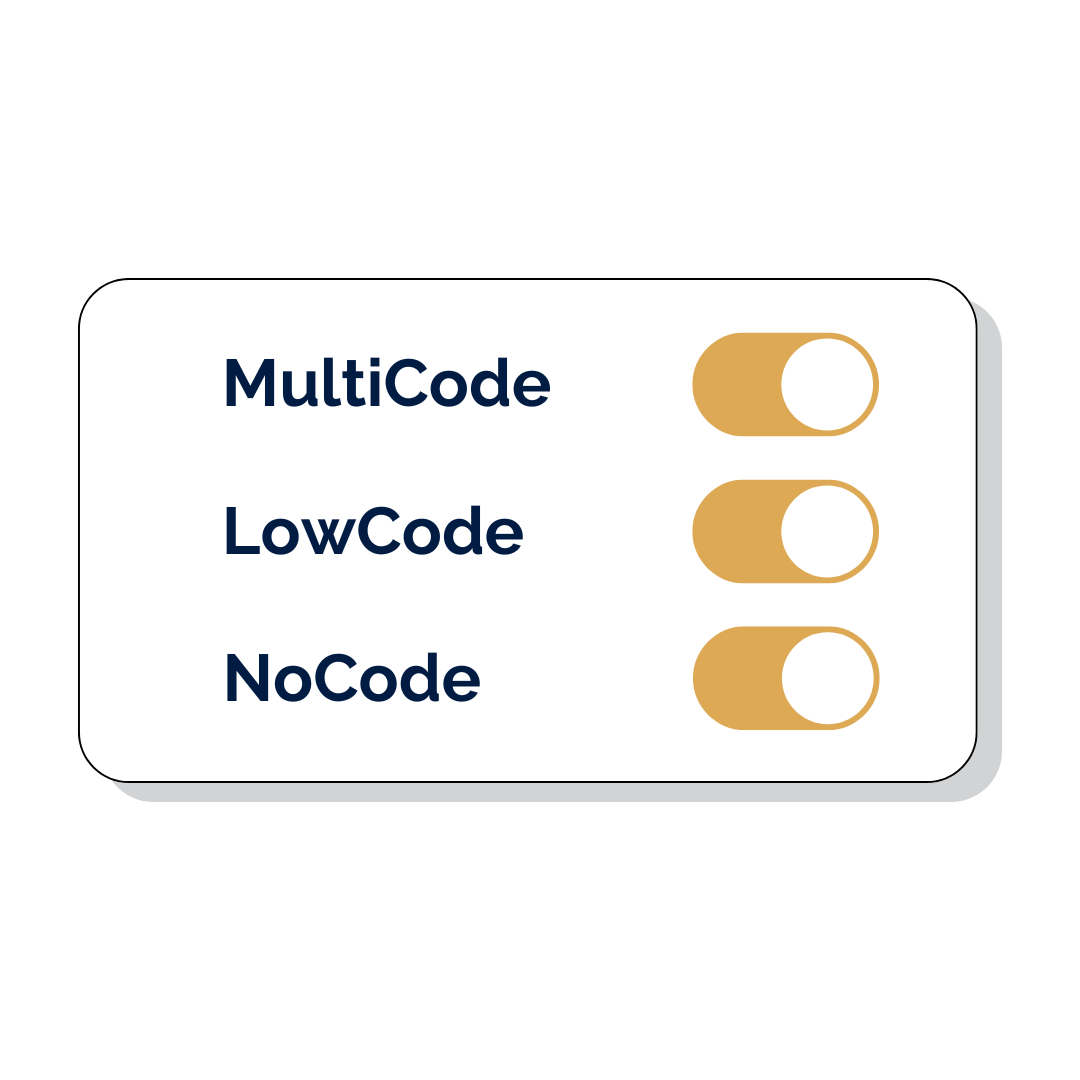 SuinCode: MultiCode, LowCode, NoCode